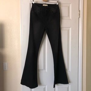 Francesca’s Black Flare Jeans